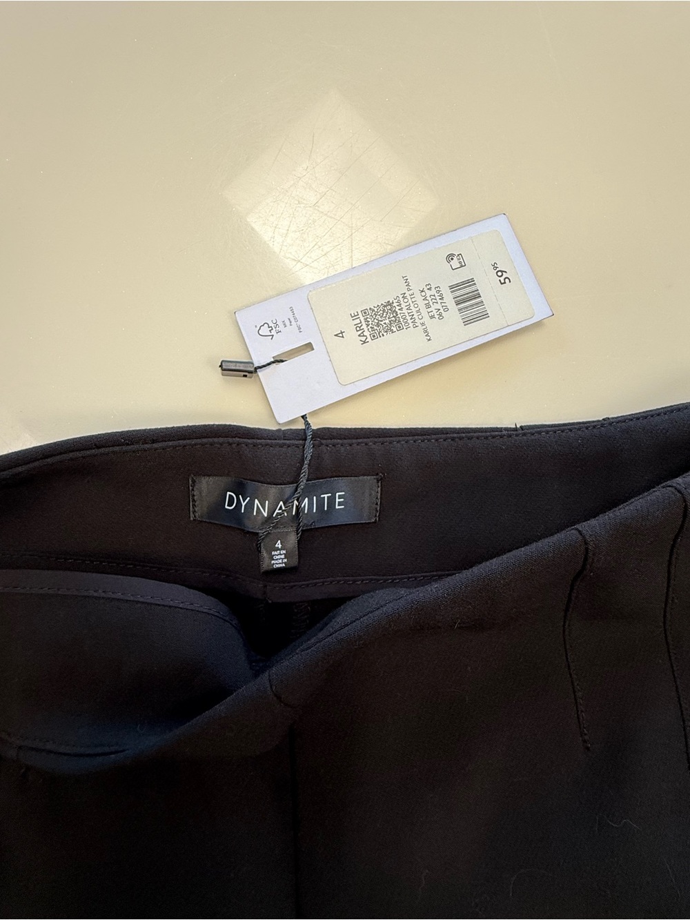 Dynamite Black Dress Pants - Tailored Waistband